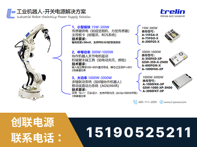沈阳-工业机器人-开关电源解决方案